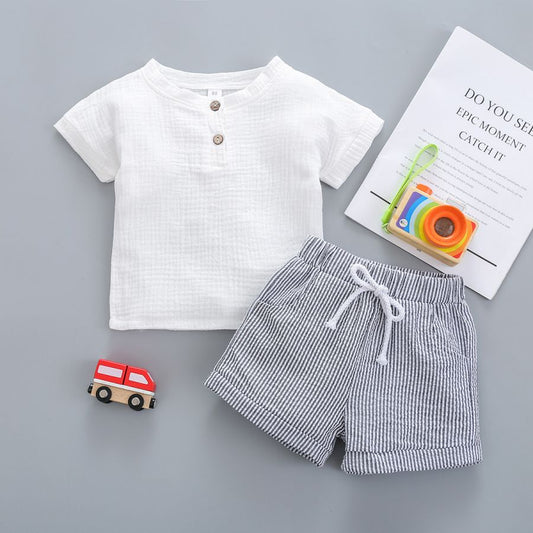 Baby Soft Short Sleeve Suit