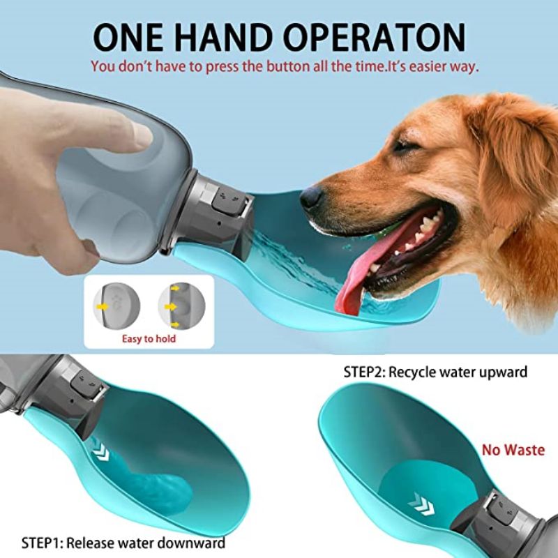 800ML Portable Pet Water Bottle