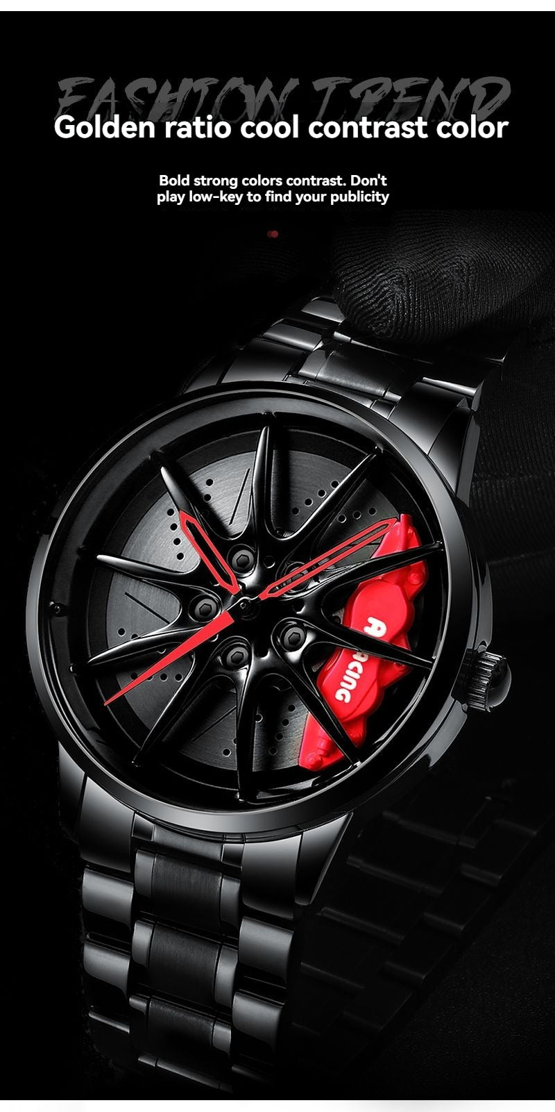 3D Hollow Dial Watch